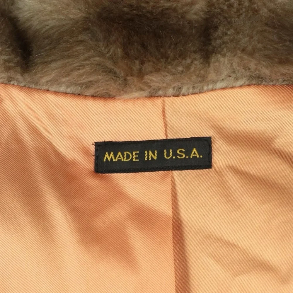 EUC Women’s Gorgeous Vintage Faux Fur Coat - Picture 12 of 14
